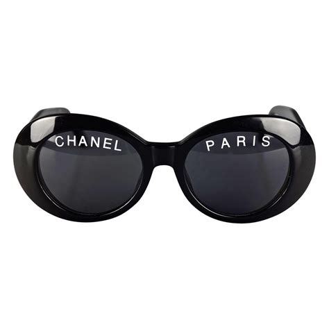 chanel paris sunglasses blacked out